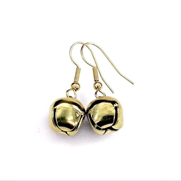 Christmas Jingle Bell Earrings - Picture 1 of 3